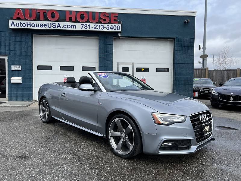 2015 Audi A5 Premium Plus — Convertible — 72,761 mi — Saugus, MA