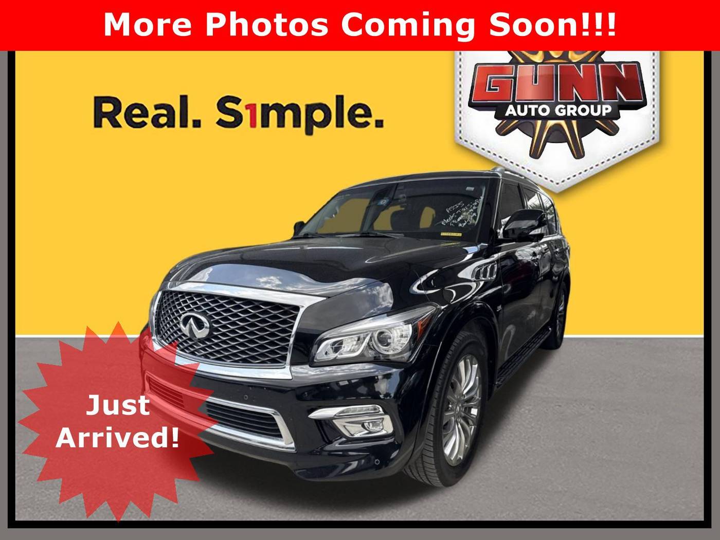 2017 INFINITI QX80 Standard — SUV — 127,374 mi — Selma, TX
