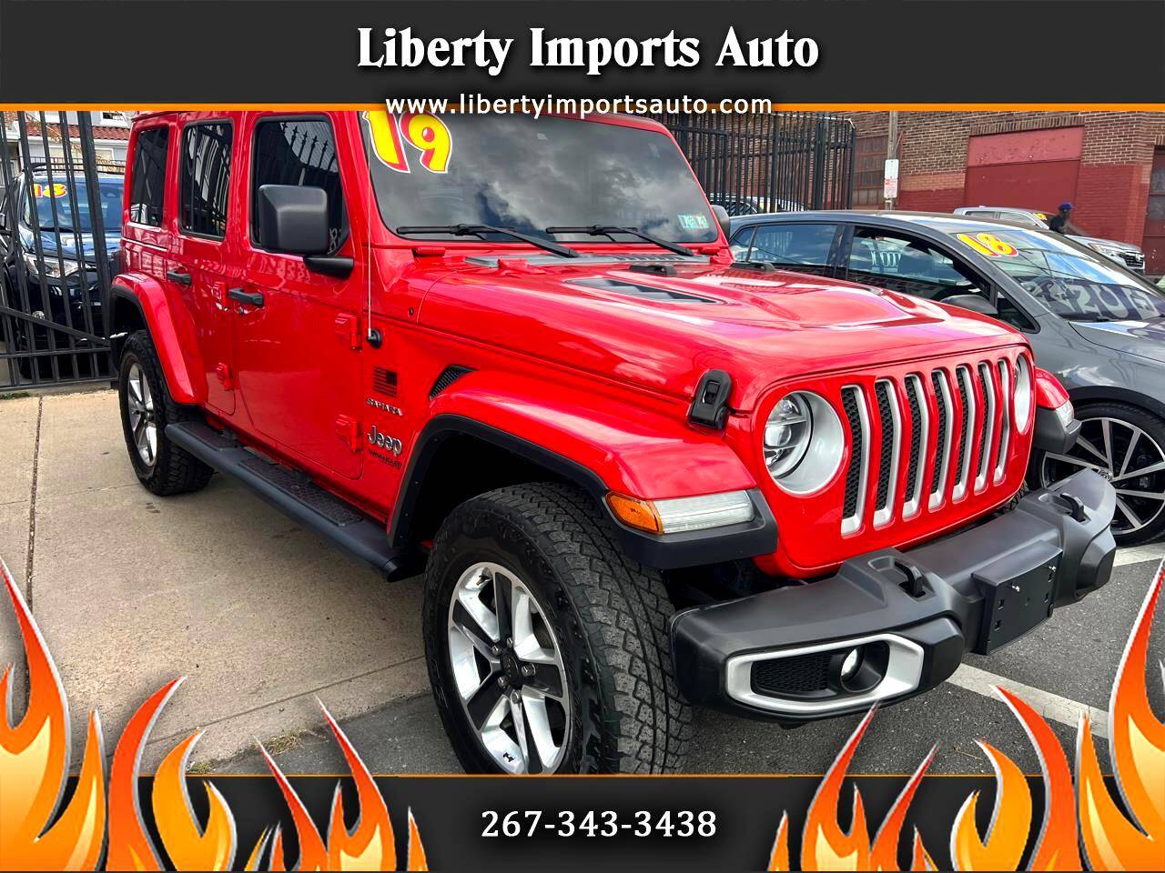 2019 Jeep Wrangler Sahara — SUV — 83,892 mi — Philadelphia, PA