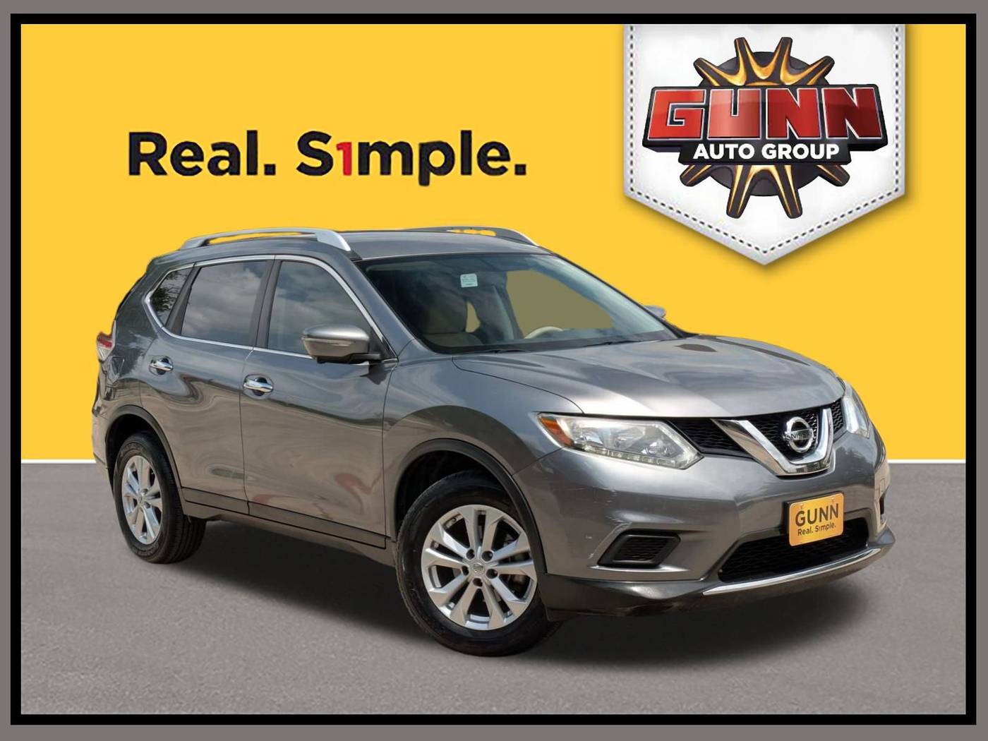 2015 Nissan Rogue SV — SUV — 62,502 mi — San Antonio, TX