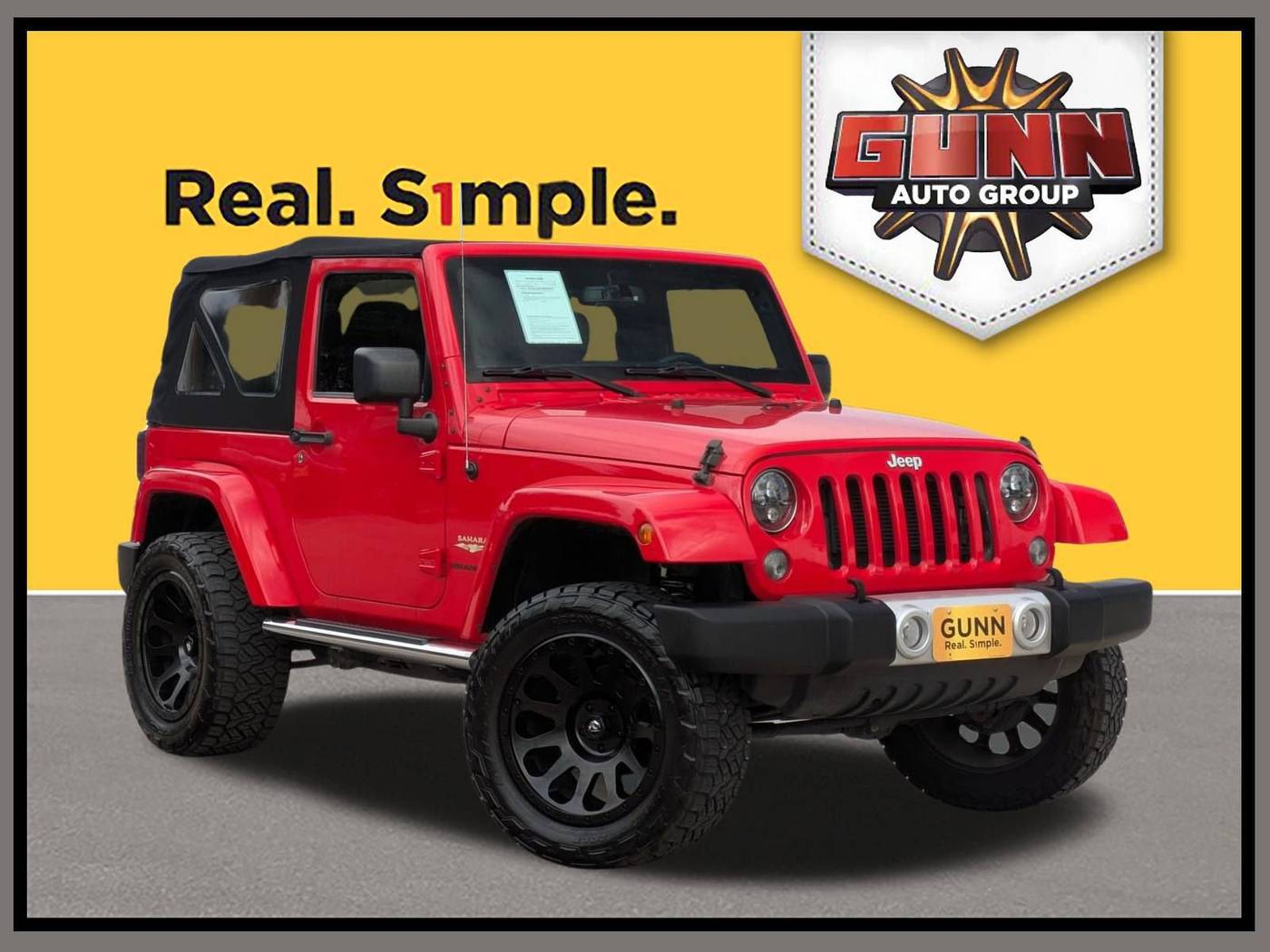 2015 Jeep Wrangler Sahara — SUV — 61,181 mi — San Antonio, TX