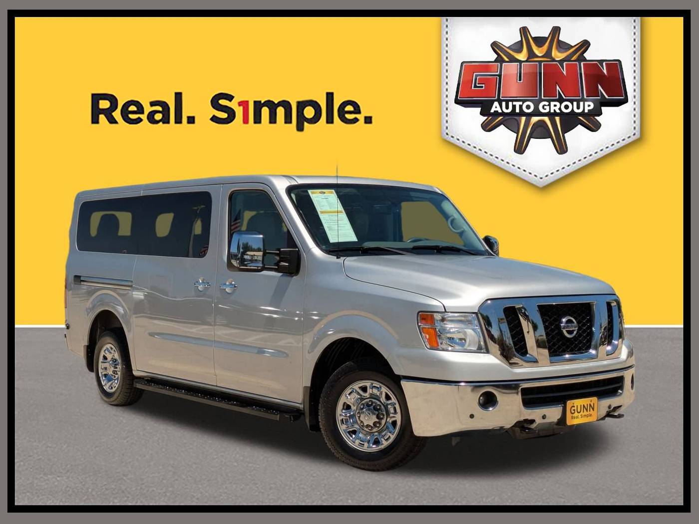 2019 Nissan NV Passenger NV3500 HD SL — Passenger Van — 35,290 mi — San Antonio, TX