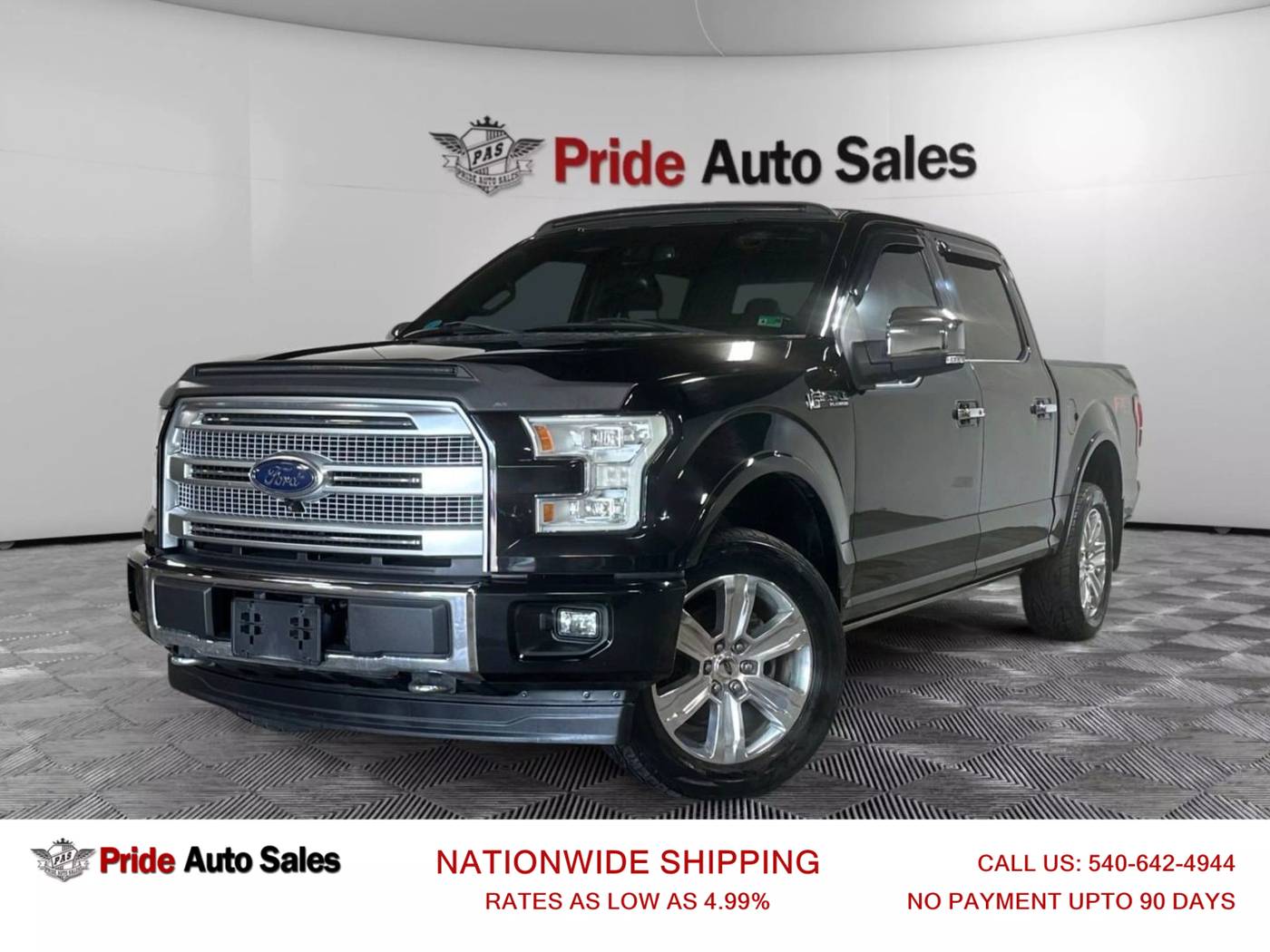 2017 Ford F-150 Platinum — Pickup Truck — 70,112 mi — Fredericksburg, VA