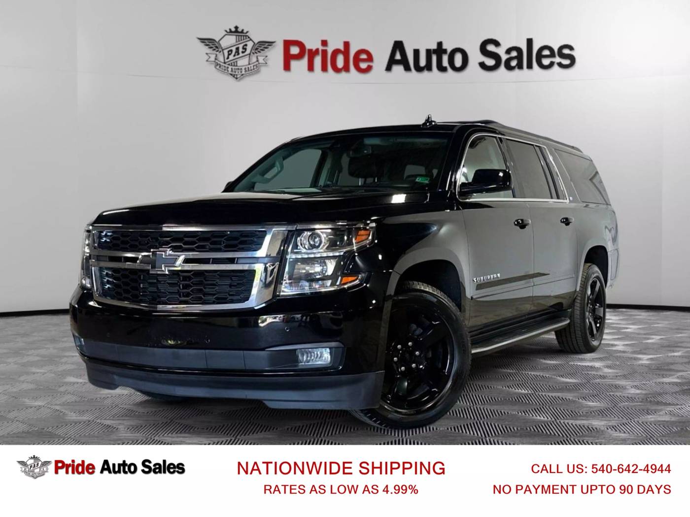 2017 Chevrolet Suburban LT — SUV — 133,637 mi — Fredericksburg, VA