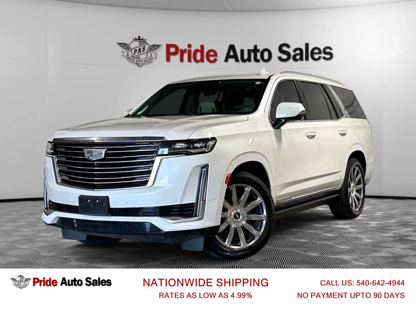 2021 Cadillac Escalade Premium Luxury Platinum — SUV — 71,336 mi — Fredericksburg, VA