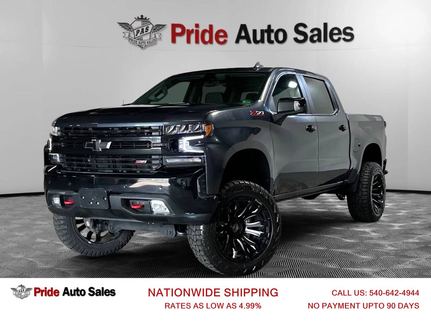 2021 Chevrolet Silverado 1500 LT Trail Boss — Pickup Truck — 38,067 mi — Fredericksburg, VA