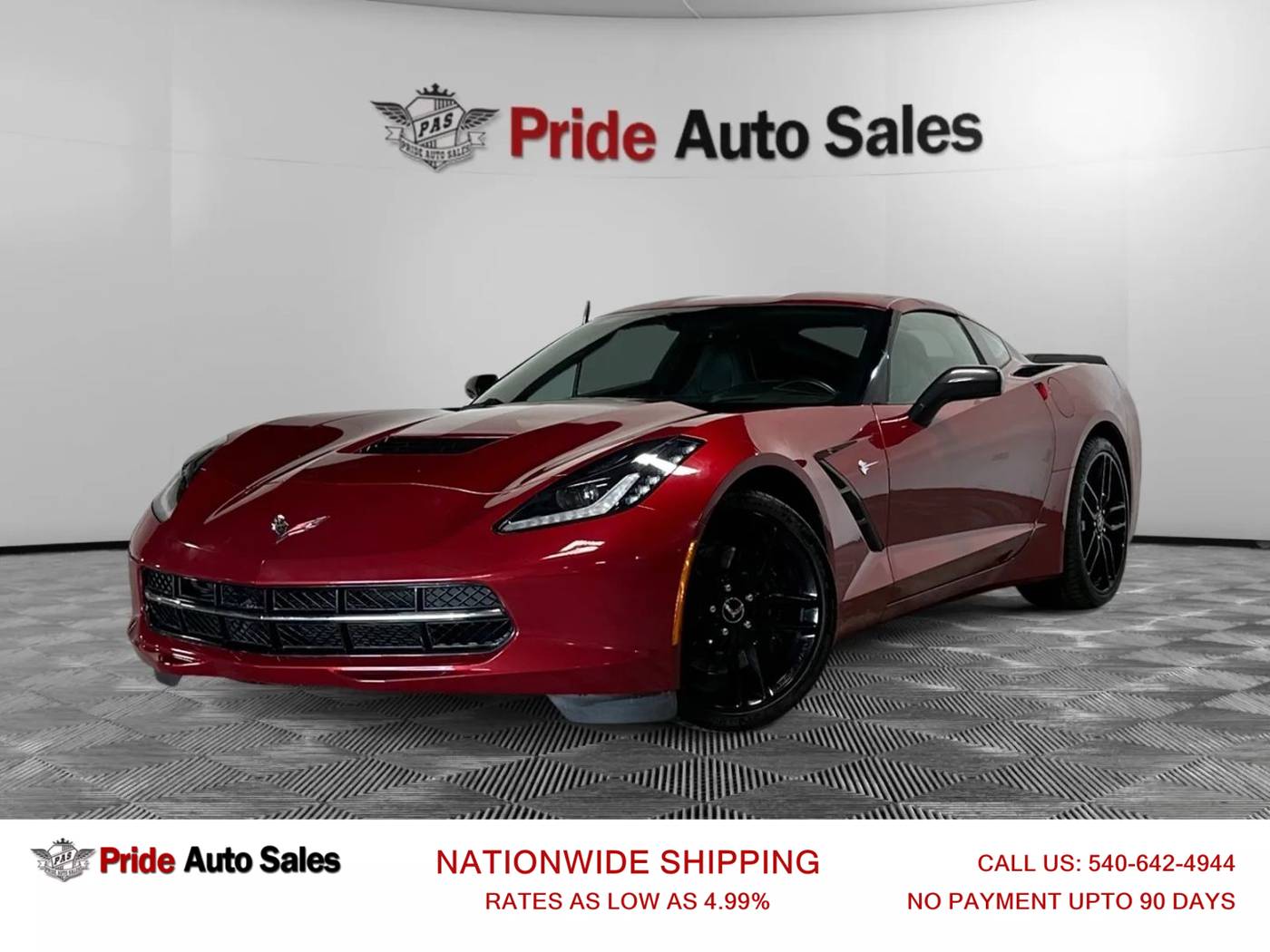 2015 Chevrolet Corvette Z51 2LT — Coupe — 55,615 mi — Fredericksburg, VA