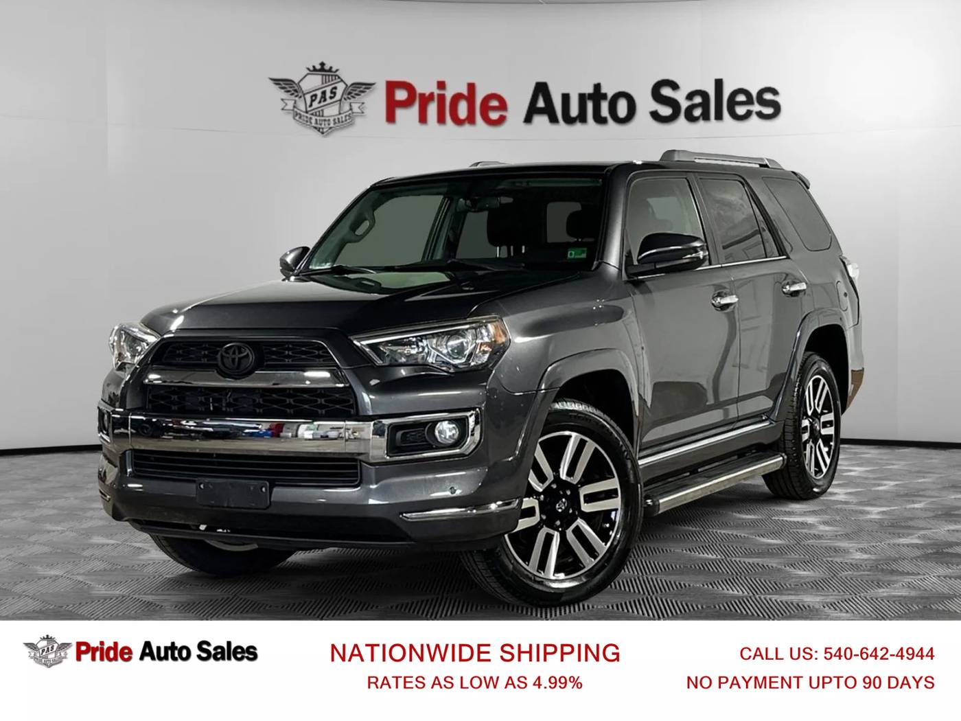 2017 Toyota 4Runner Limited — SUV — 62,081 mi — Fredericksburg, VA