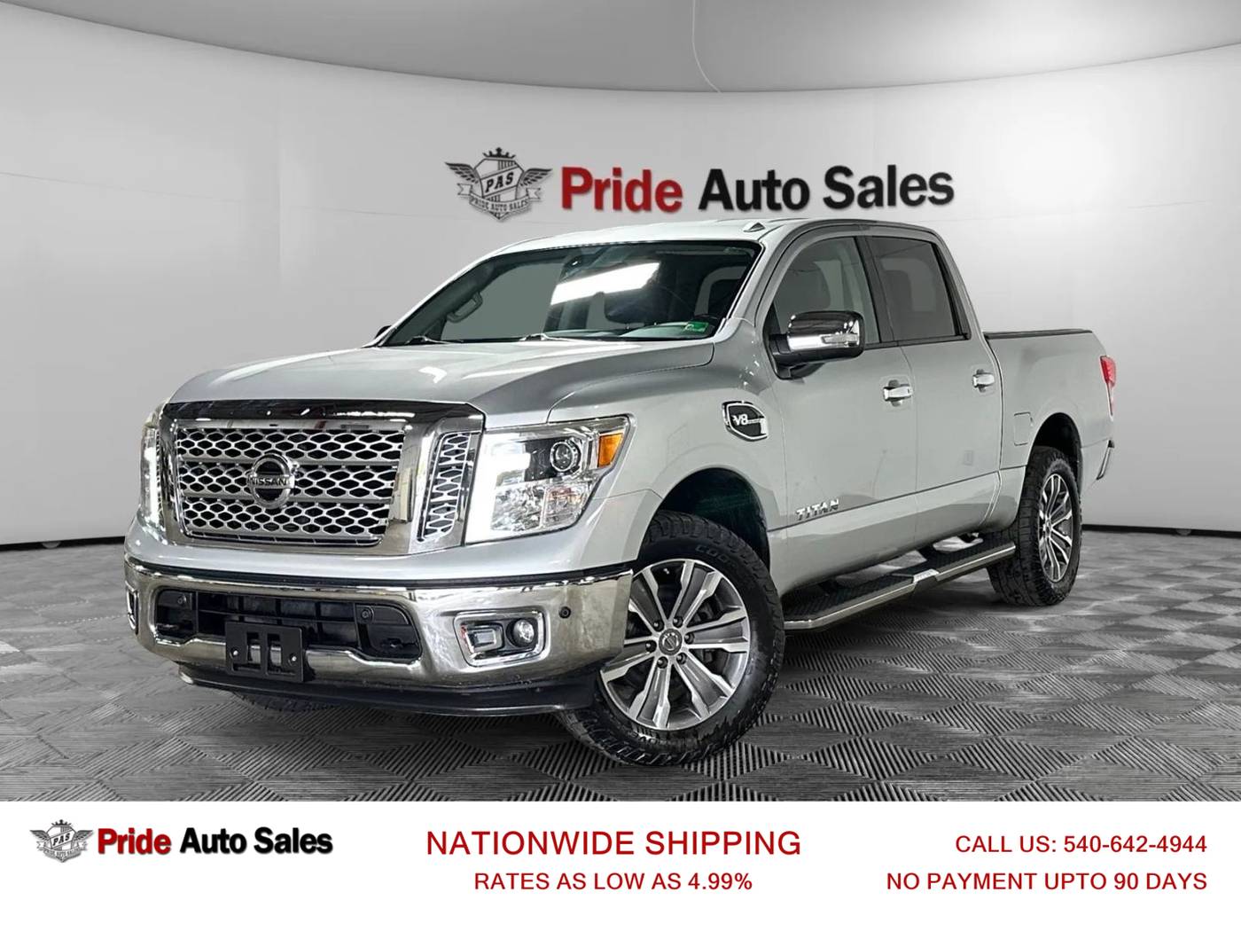 2017 Nissan Titan SL — Pickup Truck — 106,899 mi — Fredericksburg, VA