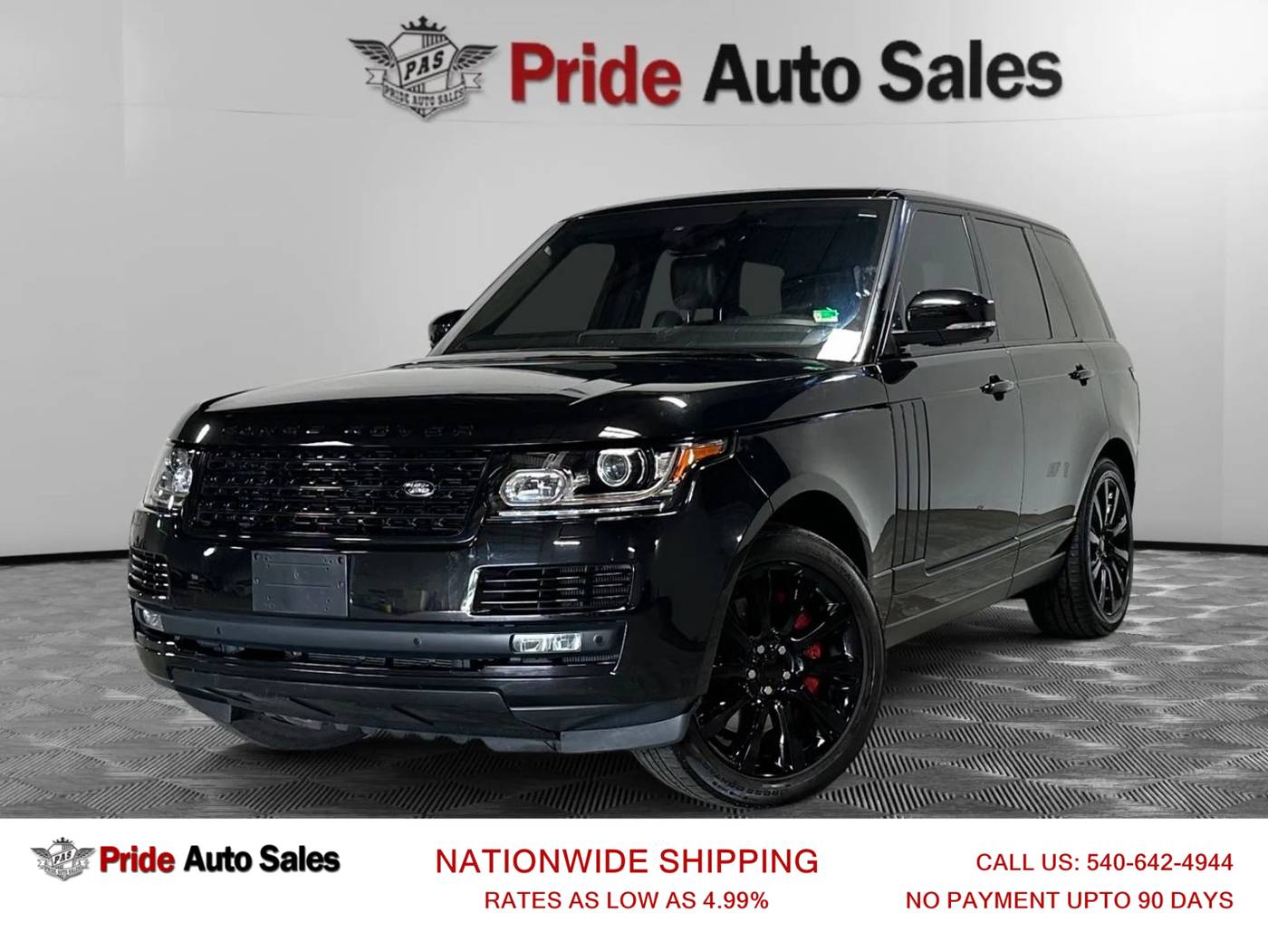 2016 Land Rover Range Rover Supercharged — SUV — 70,542 mi — Fredericksburg, VA