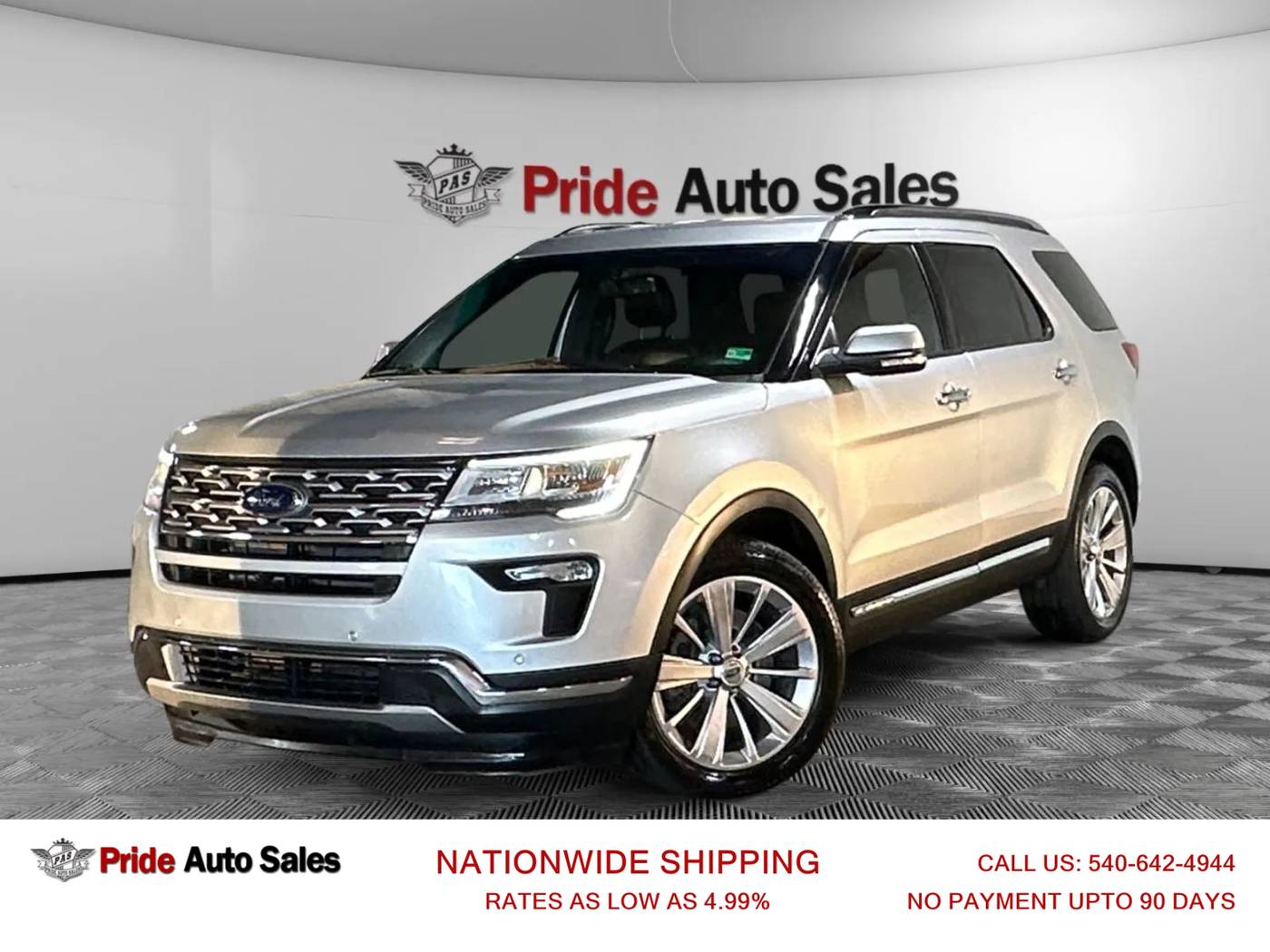 2019 Ford Explorer Limited — SUV — 89,617 mi — Fredericksburg, VA