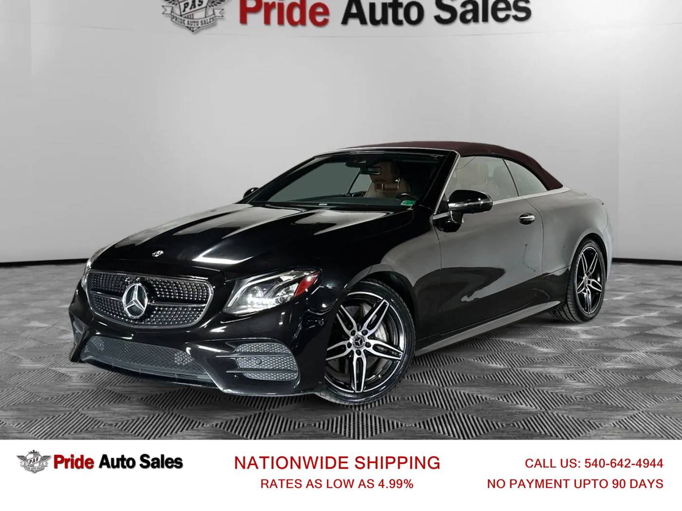 2019 Mercedes-Benz E-Class E 450 — Convertible — 74,515 mi — Fredericksburg, VA