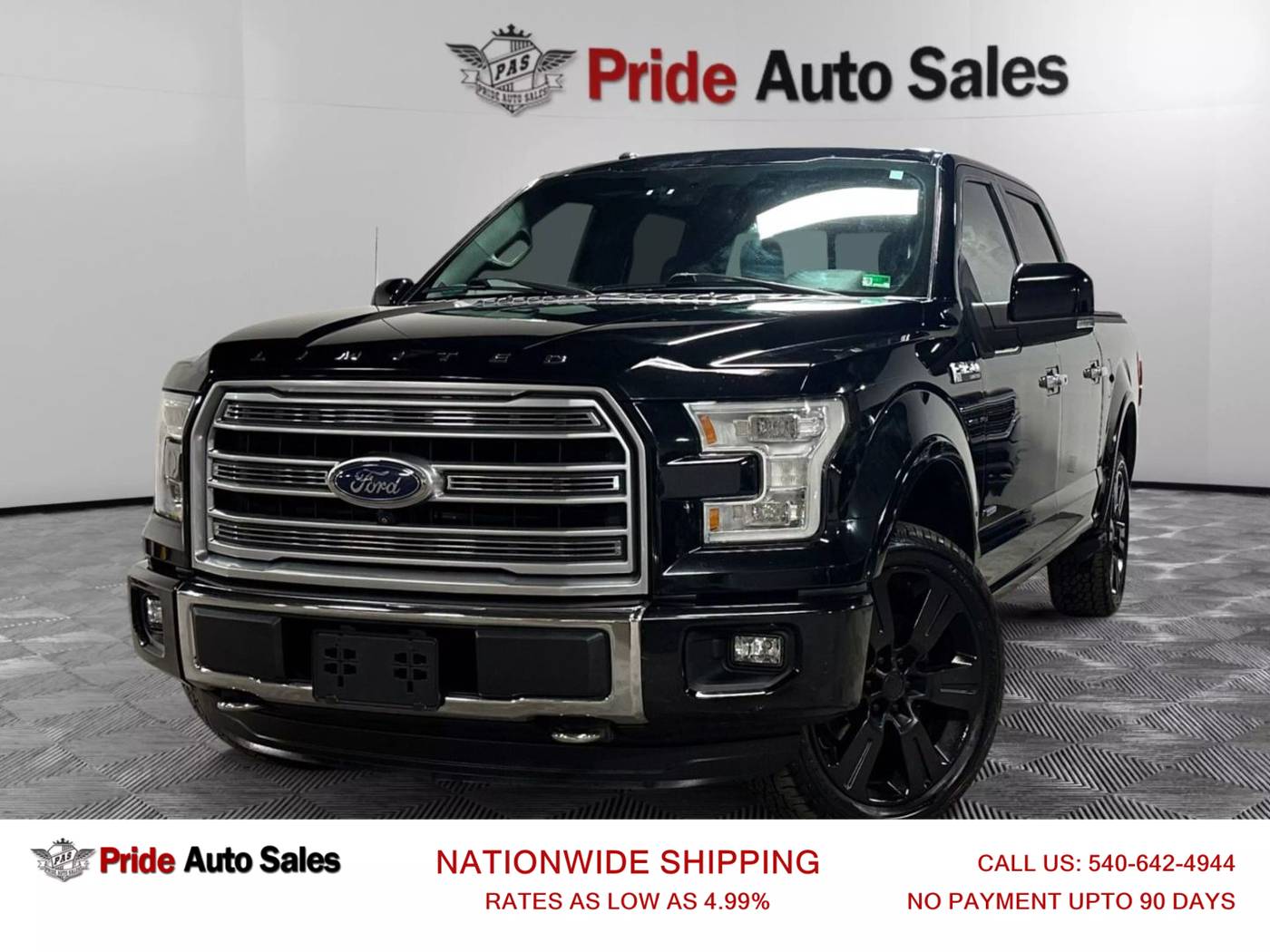 2016 Ford F-150 Limited — Pickup Truck — 96,720 mi — Fredericksburg, VA