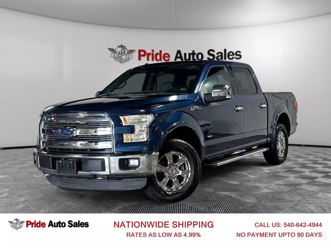 2015 Ford F-150 Lariat — Pickup Truck — 102,998 mi — Fredericksburg, VA