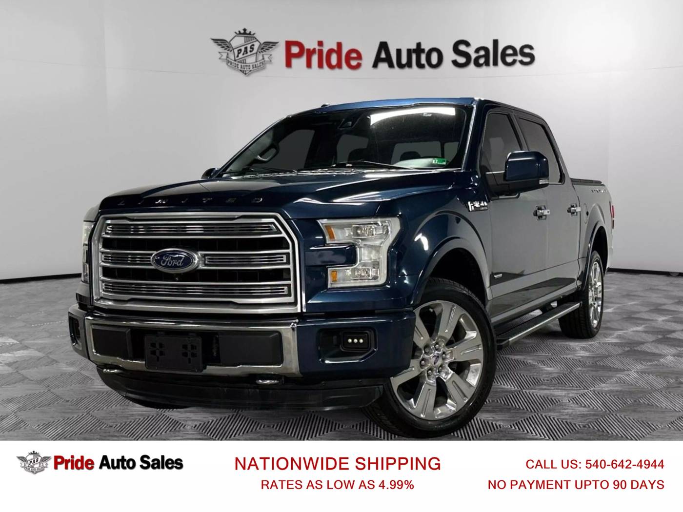 2016 Ford F-150 Limited — Pickup Truck — 112,612 mi — Fredericksburg, VA