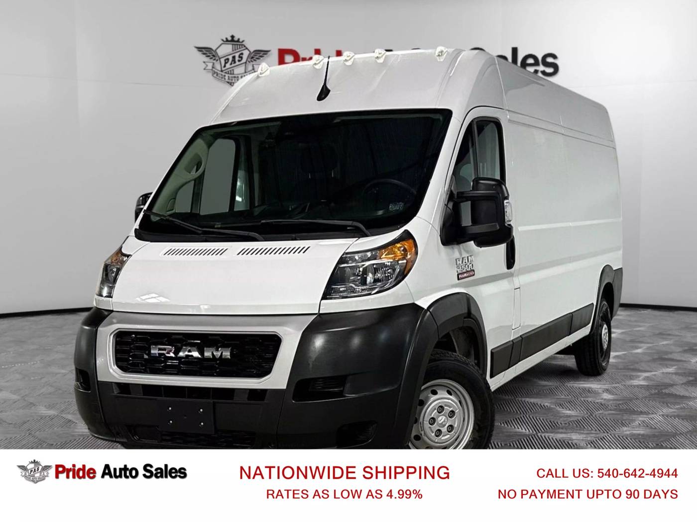 2022 Ram ProMaster Cargo Van 2500 — Cargo Van — 17,540 mi — Fredericksburg, VA