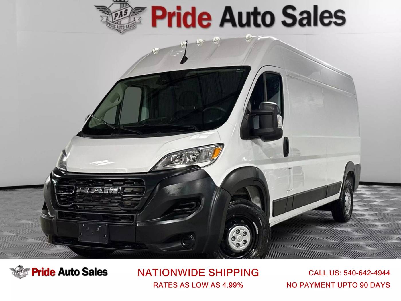 2023 Ram ProMaster Cargo Van 2500 — Cargo Van — 18,290 mi — Fredericksburg, VA