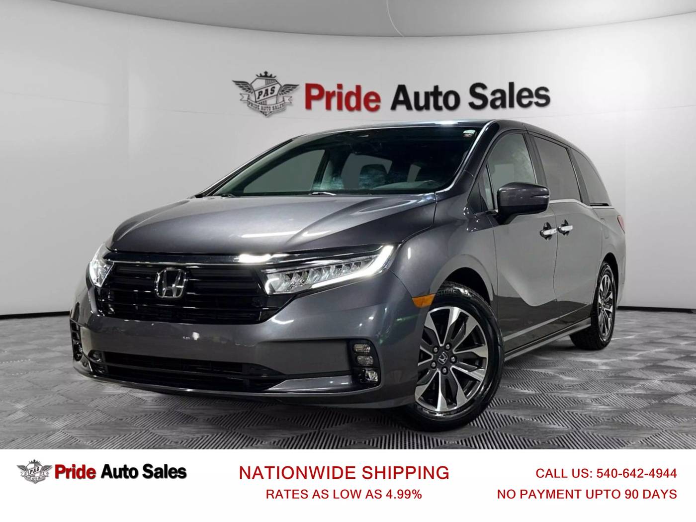 2021 Honda Odyssey EX-L — Minivan — 69,400 mi — Fredericksburg, VA