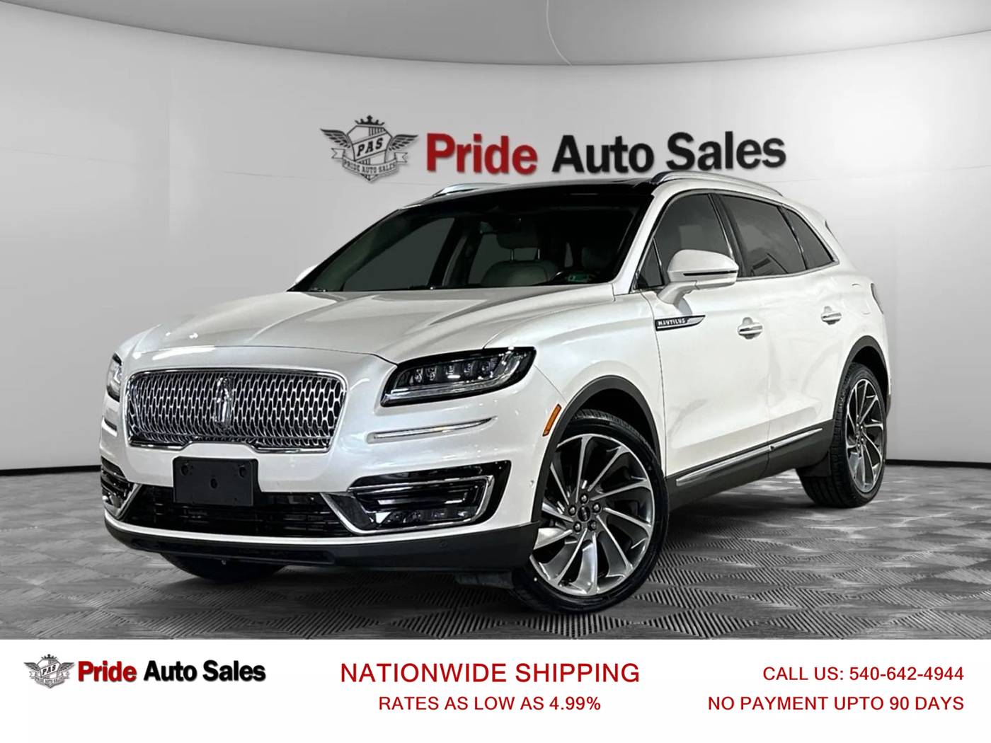 2019 Lincoln Nautilus Reserve — SUV — 94,043 mi — Fredericksburg, VA