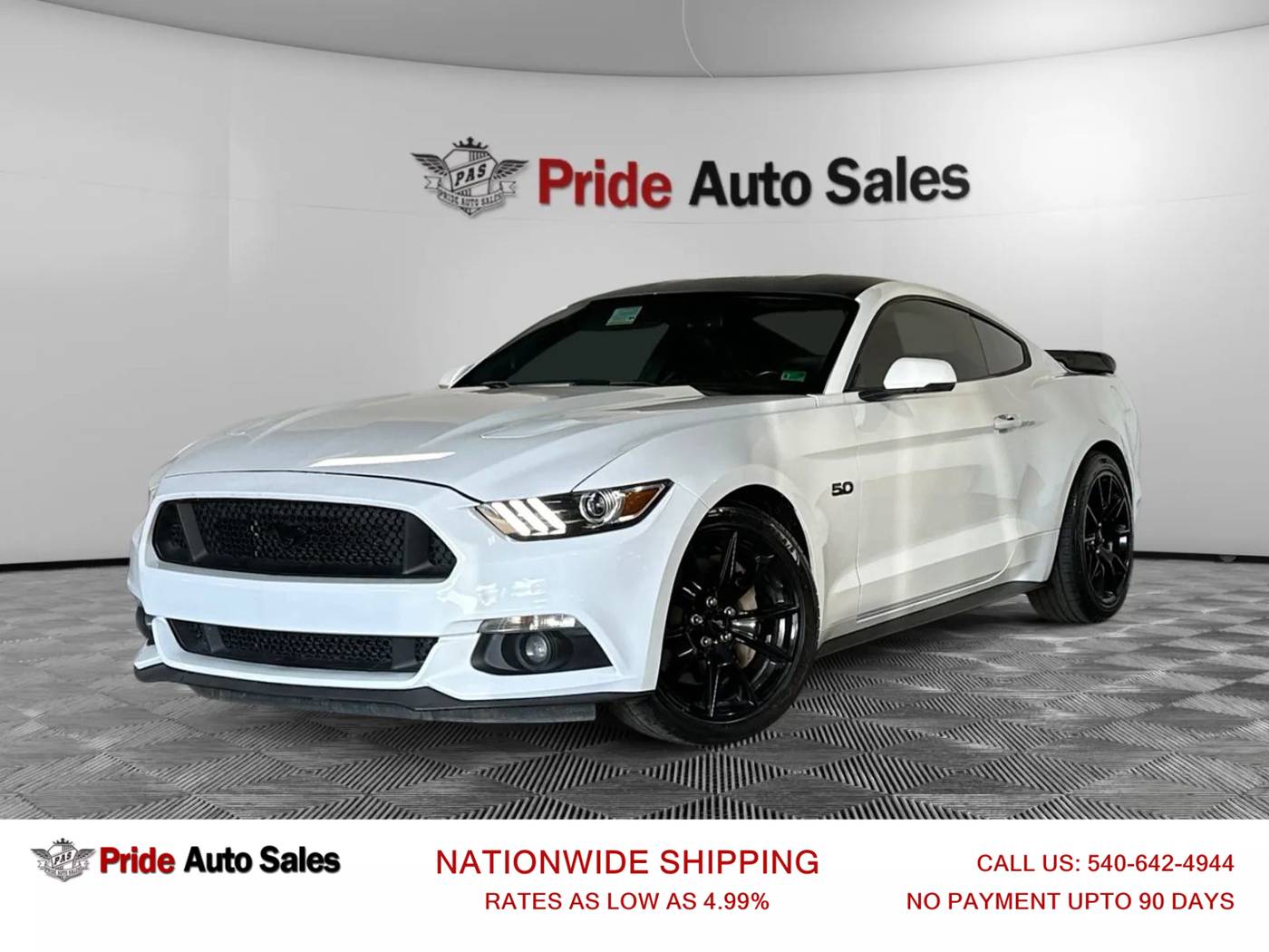 2017 Ford Mustang GT Premium — Coupe — 86,437 mi — Fredericksburg, VA