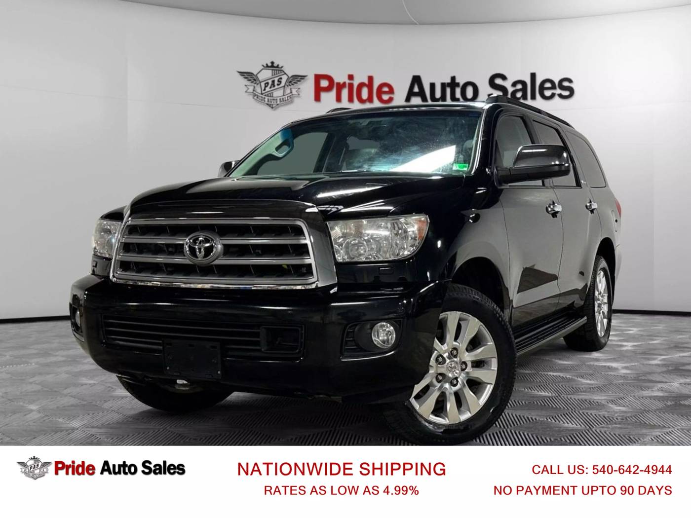 2012 Toyota Sequoia Platinum — SUV — 136,145 mi — Fredericksburg, VA