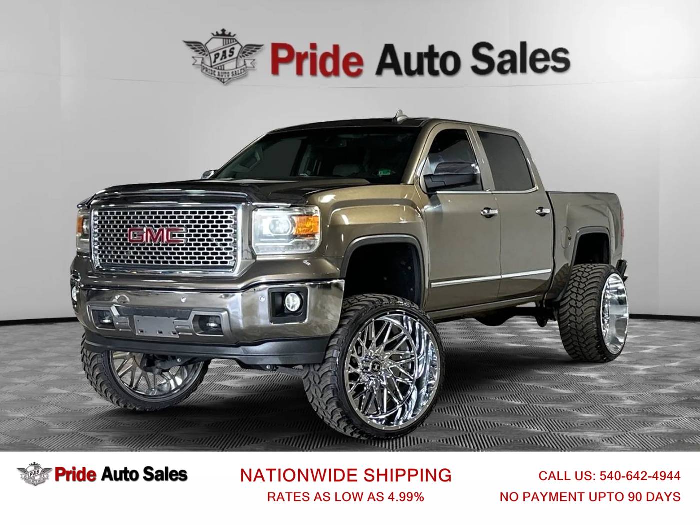 2015 GMC Sierra 1500 SLT — Pickup Truck — 204,233 mi — Fredericksburg, VA