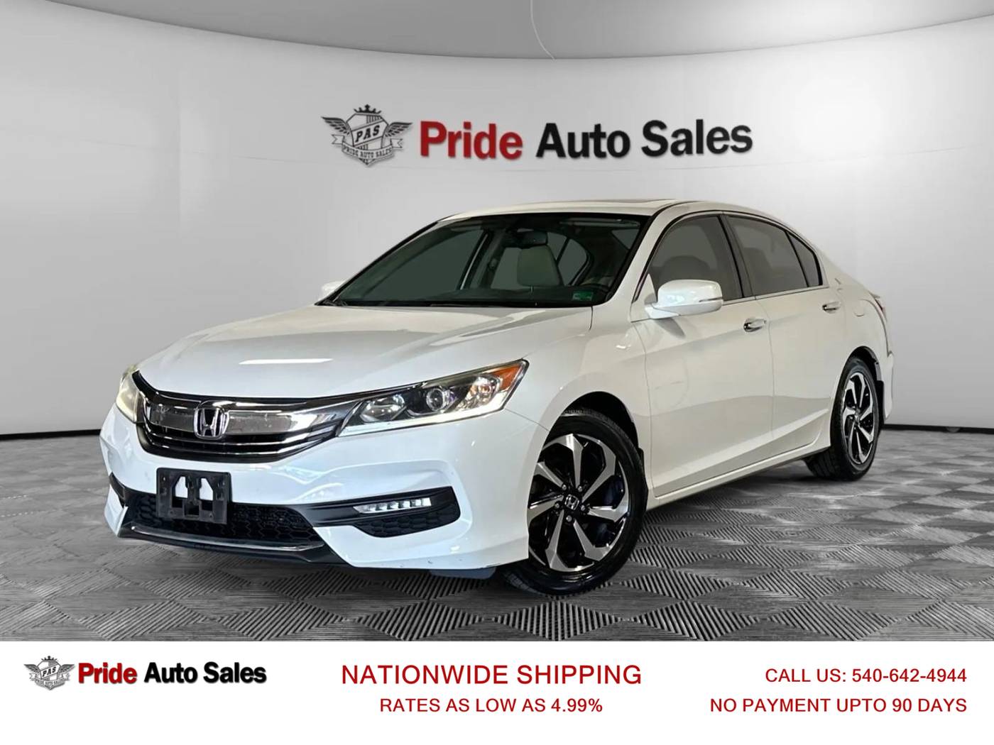 2016 Honda Accord EX-L — Sedan — 105,779 mi — Fredericksburg, VA