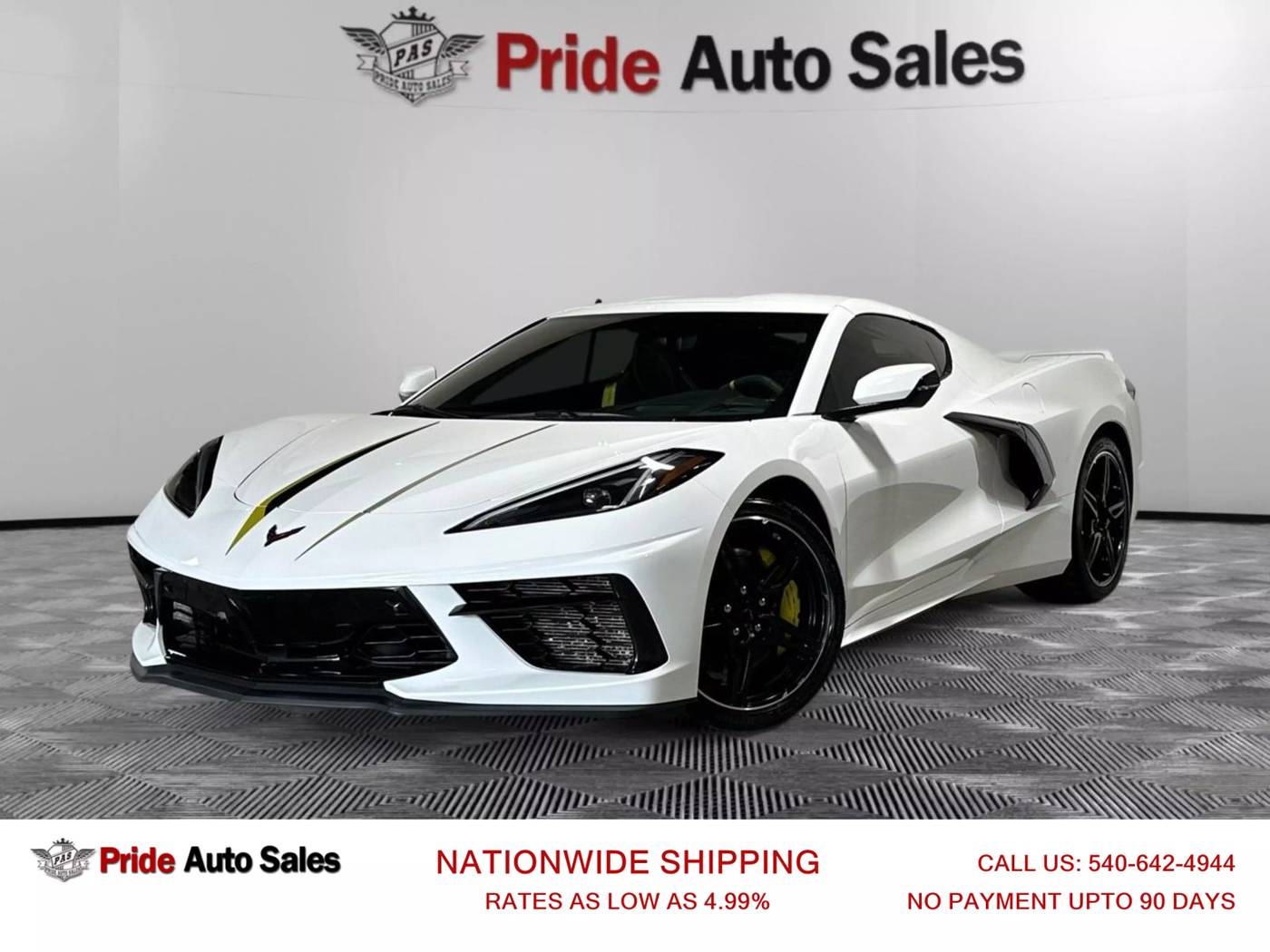2023 Chevrolet Corvette 3LT — Coupe — 23,249 mi — Fredericksburg, VA