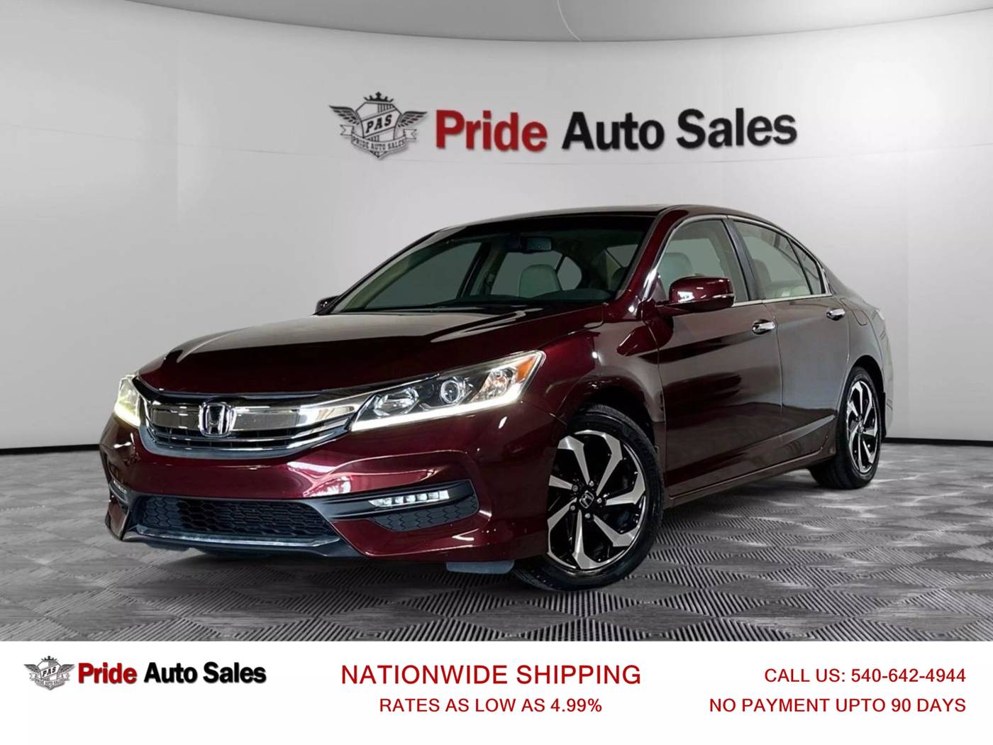 2017 Honda Accord EX-L — Sedan — 63,428 mi — Fredericksburg, VA