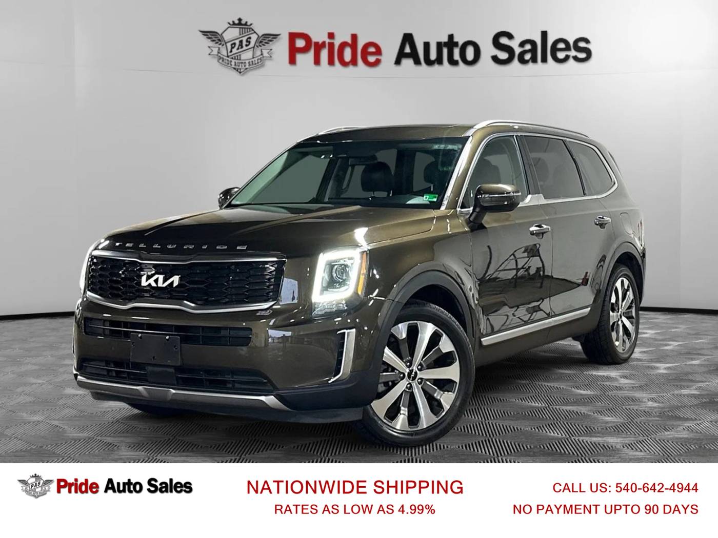 2022 Kia Telluride S — SUV — 51,539 mi — Fredericksburg, VA