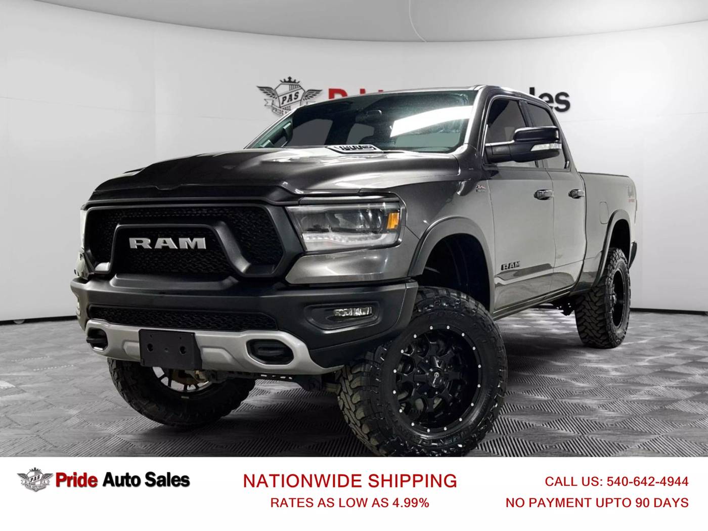 2019 Ram 1500 Rebel — Pickup Truck — 57,940 mi — Fredericksburg, VA
