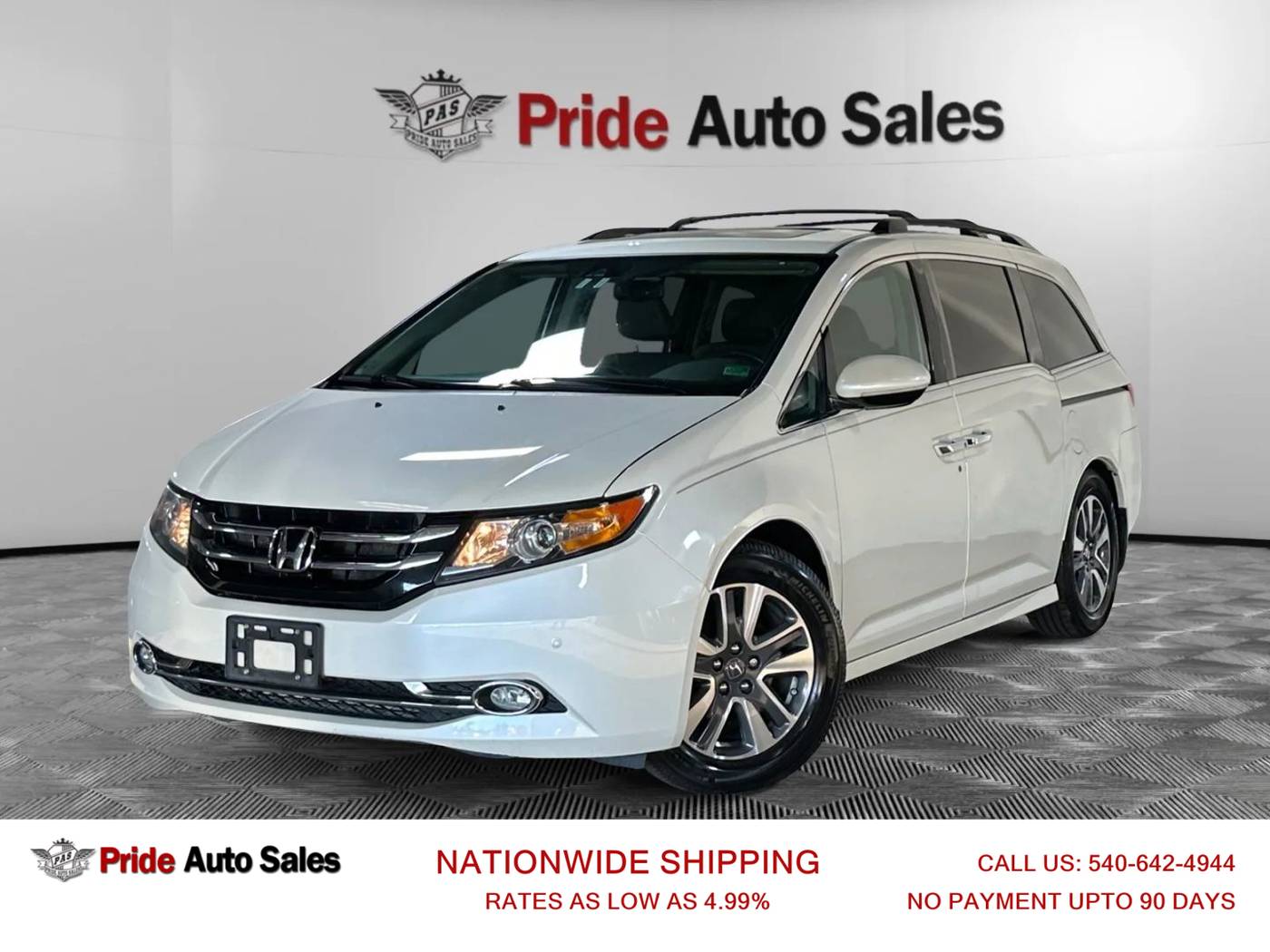 2016 Honda Odyssey Touring — Minivan — 146,706 mi — Fredericksburg, VA