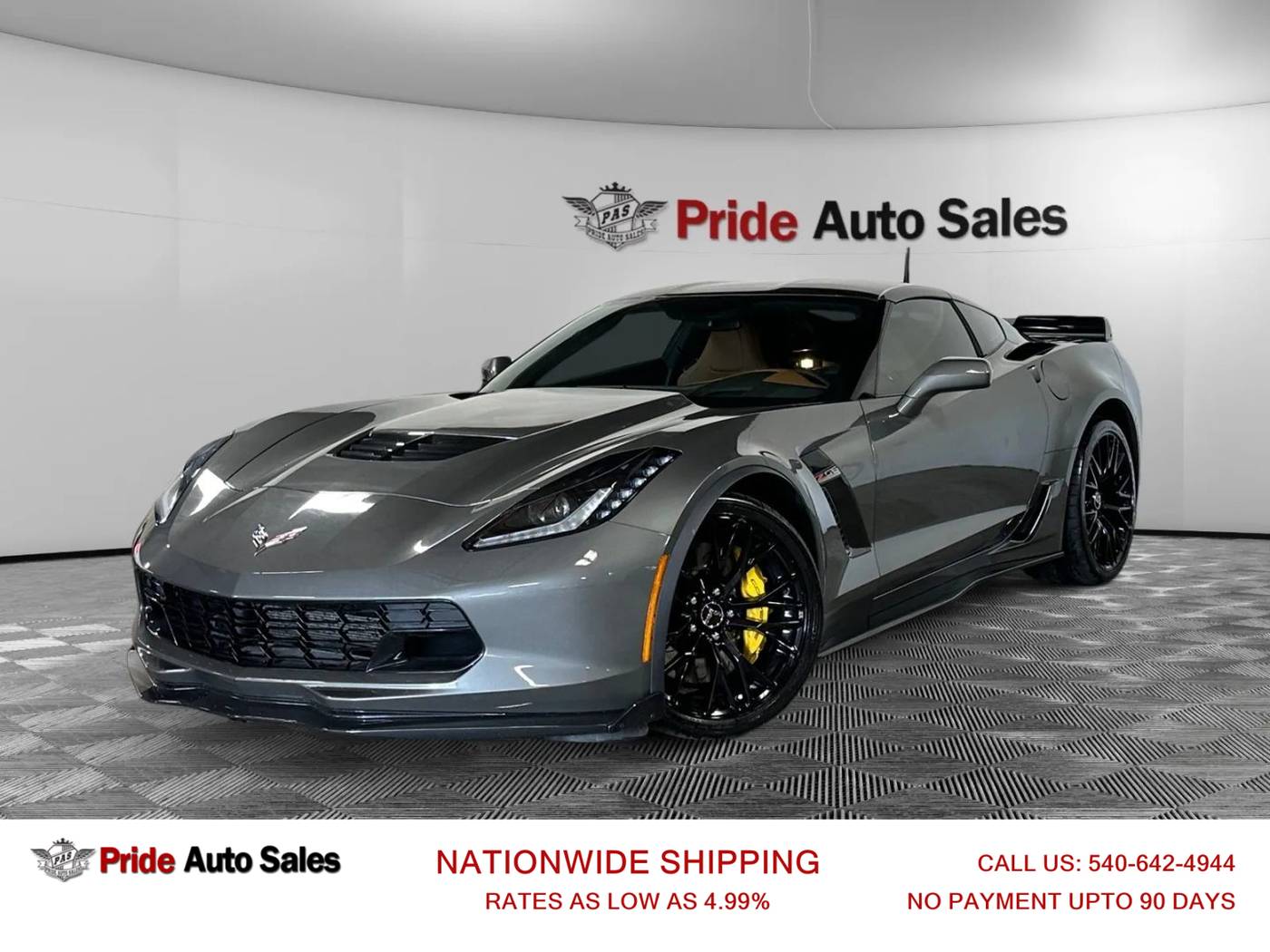 2015 Chevrolet Corvette Z06 2LZ — Coupe — 5,583 mi — Fredericksburg, VA