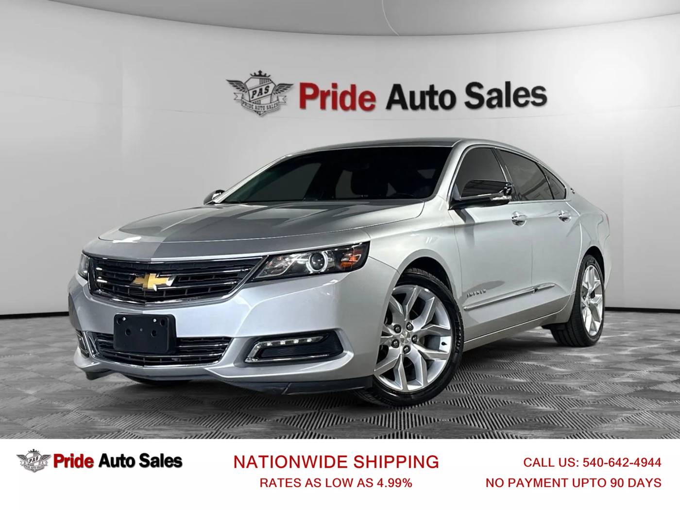 2019 Chevrolet Impala Premier — Sedan — 93,272 mi — Fredericksburg, VA