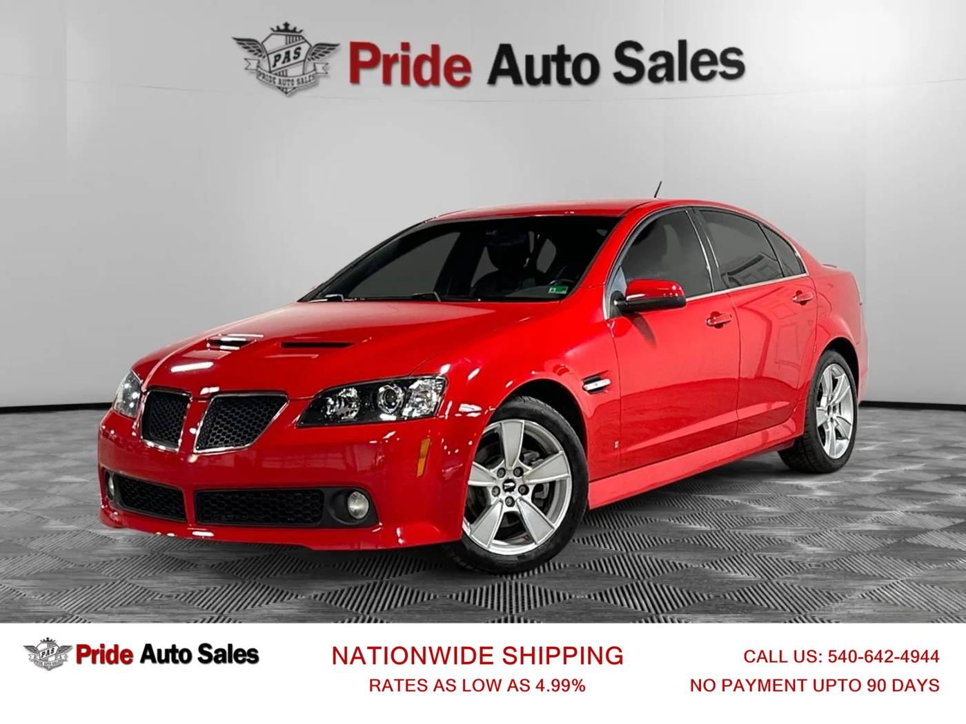 2009 Pontiac G8 GT — Sedan — 52,859 mi — Fredericksburg, VA