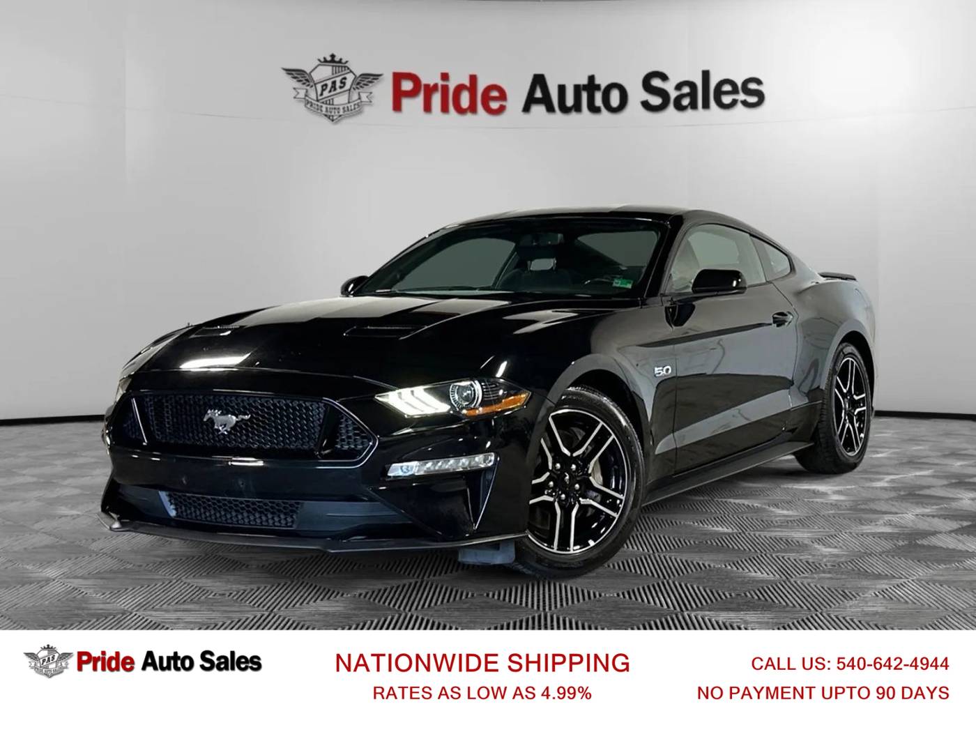 2020 Ford Mustang GT — Coupe — 58,436 mi — Fredericksburg, VA