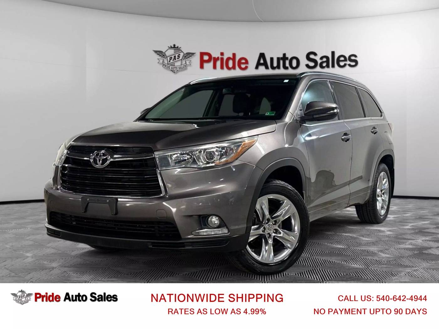 2014 Toyota Highlander Limited — SUV — 103,932 mi — Fredericksburg, VA