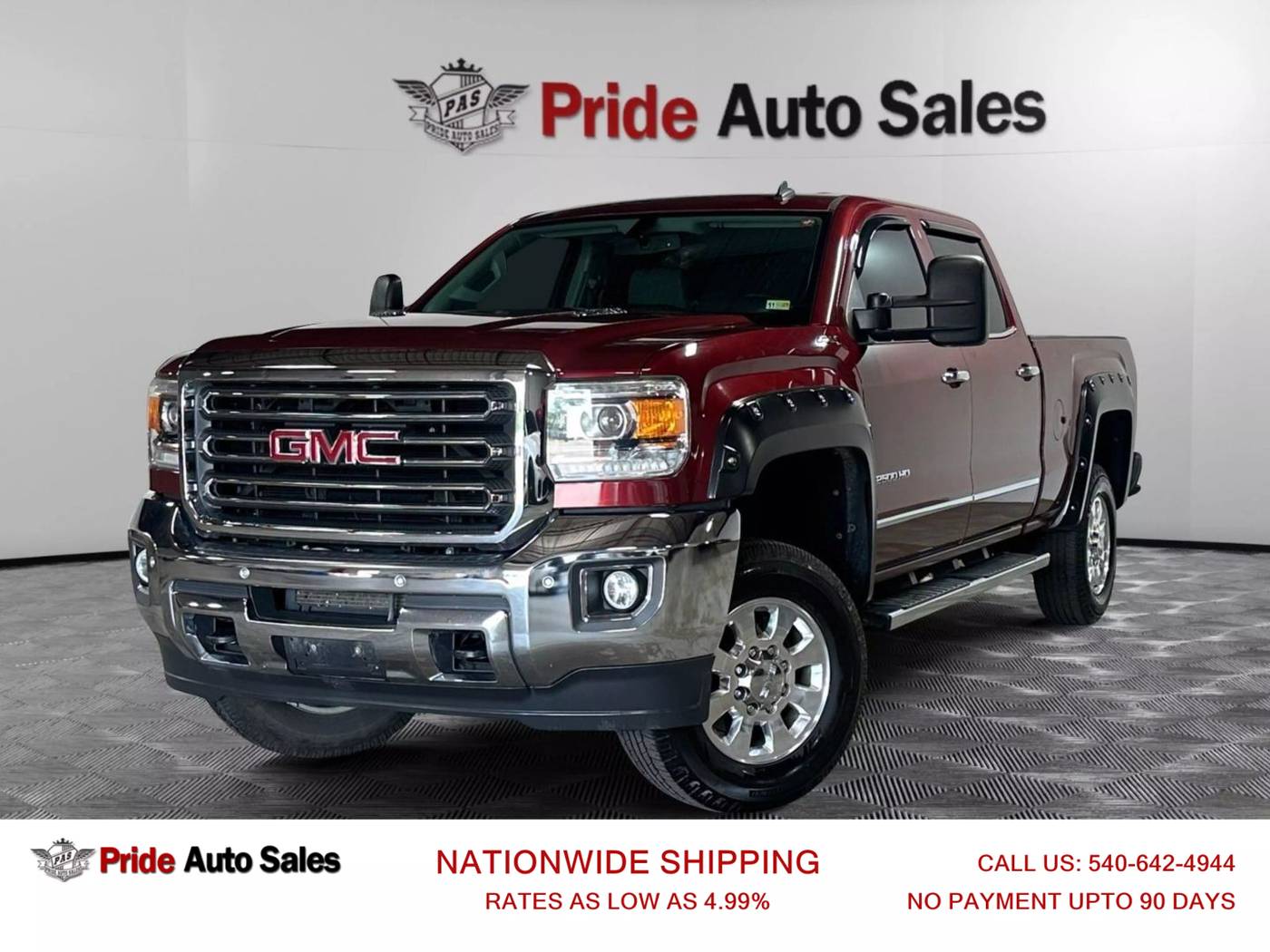 2015 GMC Sierra 2500HD SLT — Pickup Truck — 108,745 mi — Fredericksburg, VA