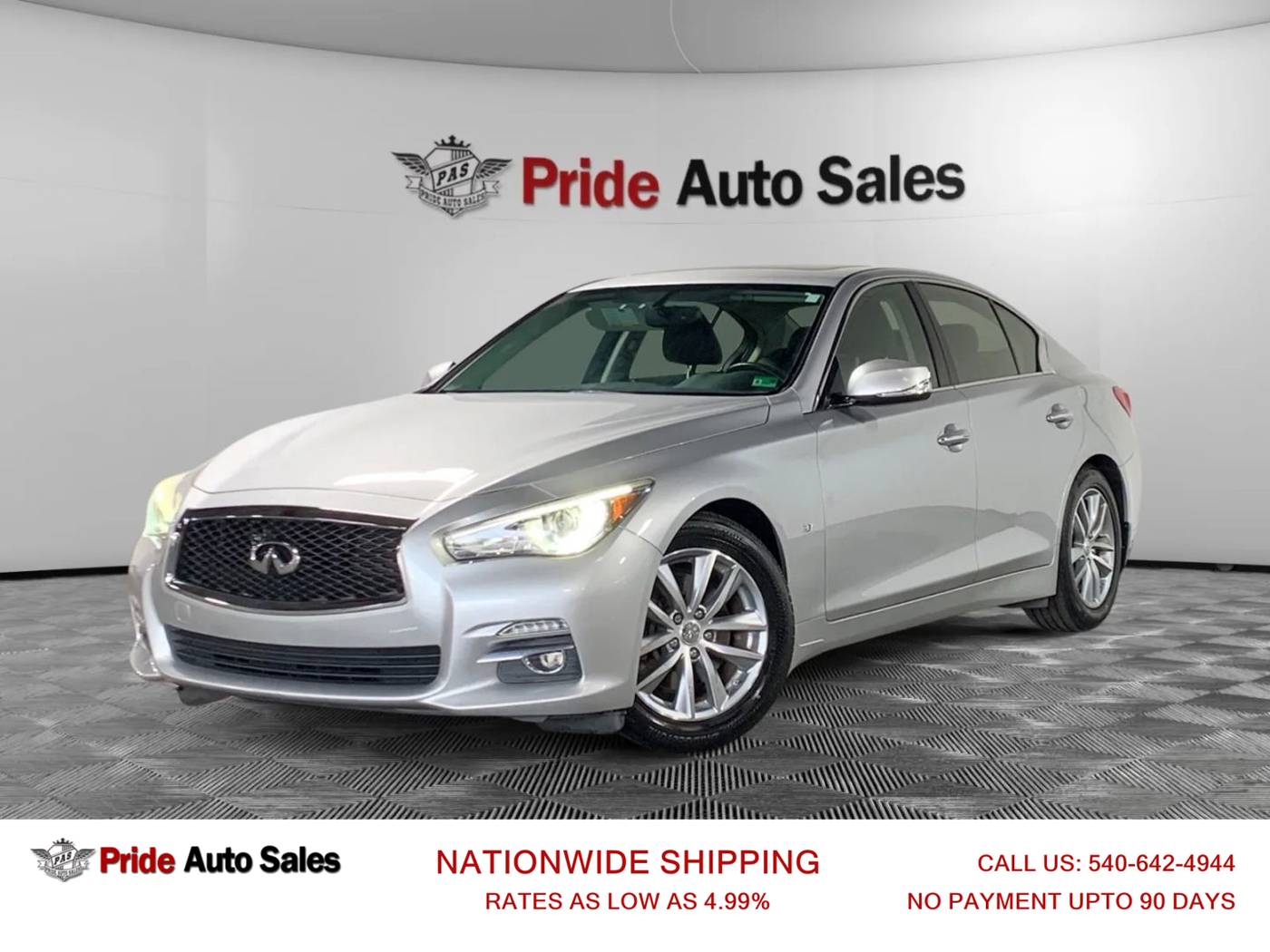 2015 INFINITI Q50 Premium — Sedan — 47,009 mi — Fredericksburg, VA