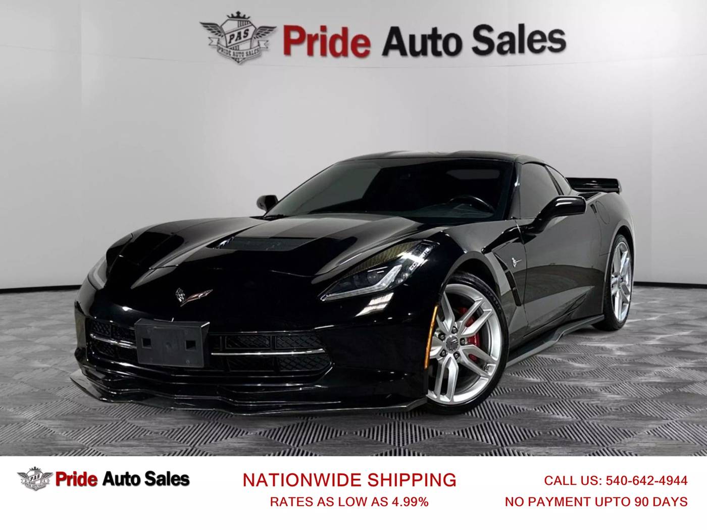 2019 Chevrolet Corvette 1LT — Coupe — 51,848 mi — Fredericksburg, VA