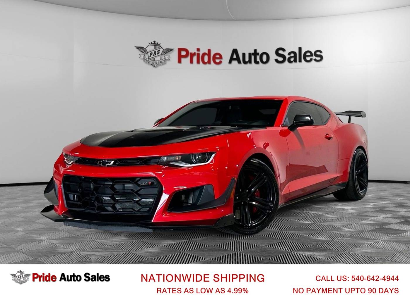2019 Chevrolet Camaro ZL1 — Coupe — 22,818 mi — Fredericksburg, VA