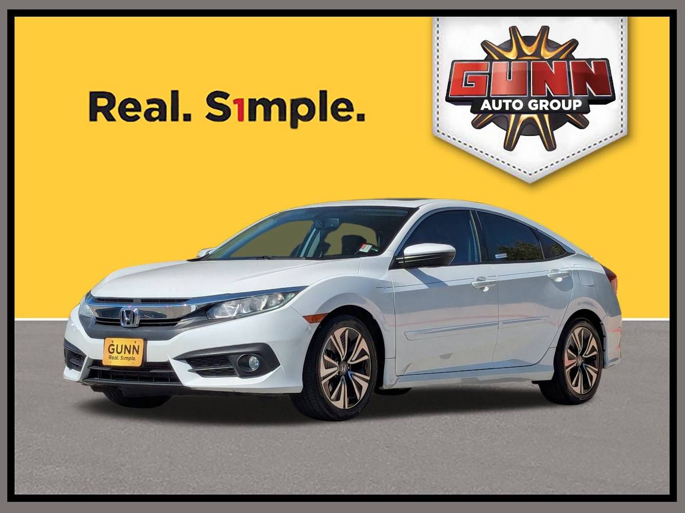 2017 Honda Civic EX-L — Sedan — 93,966 mi — San Antonio, TX