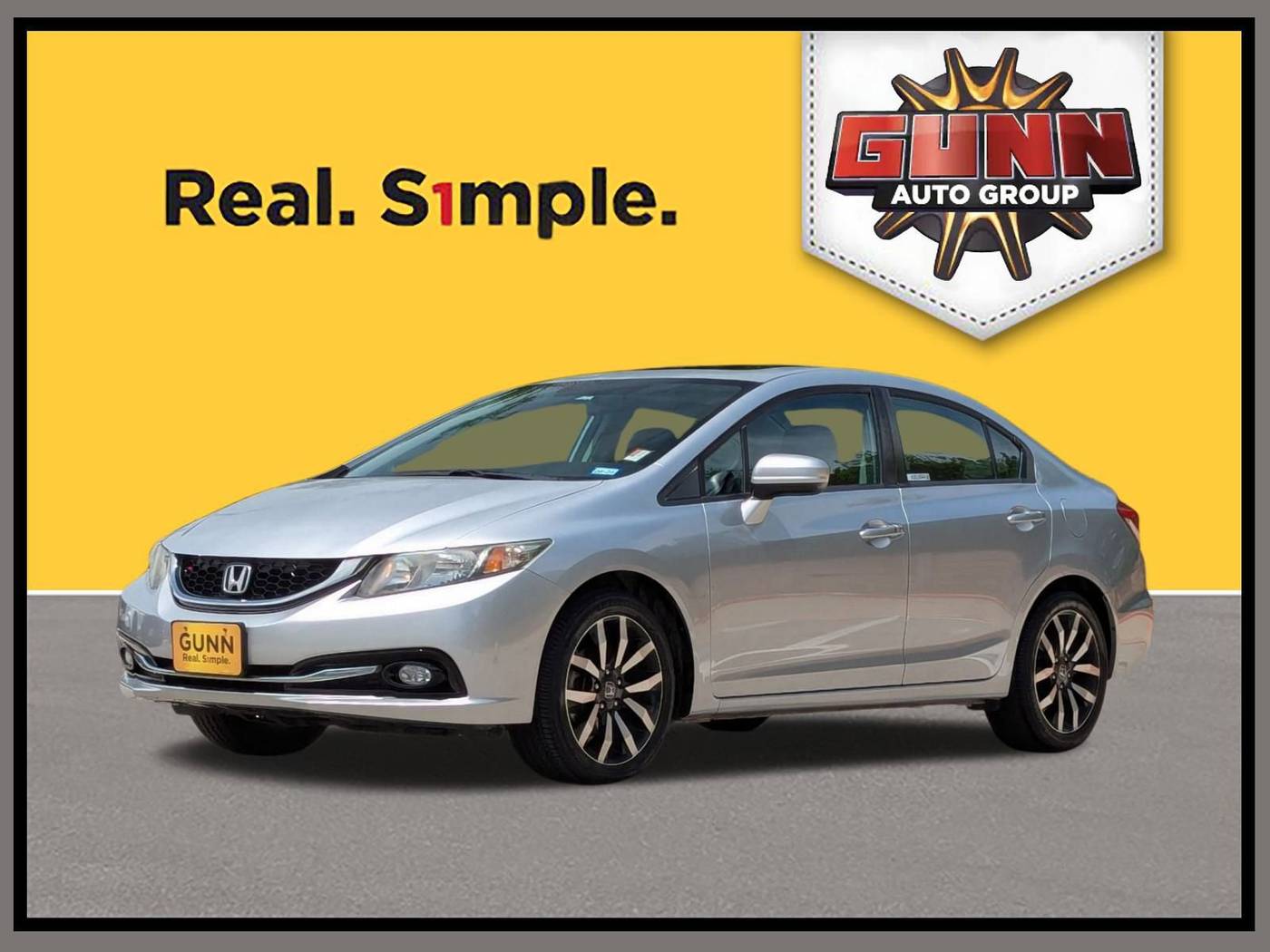 2015 Honda Civic EX-L — Sedan — 52,323 mi — San Antonio, TX