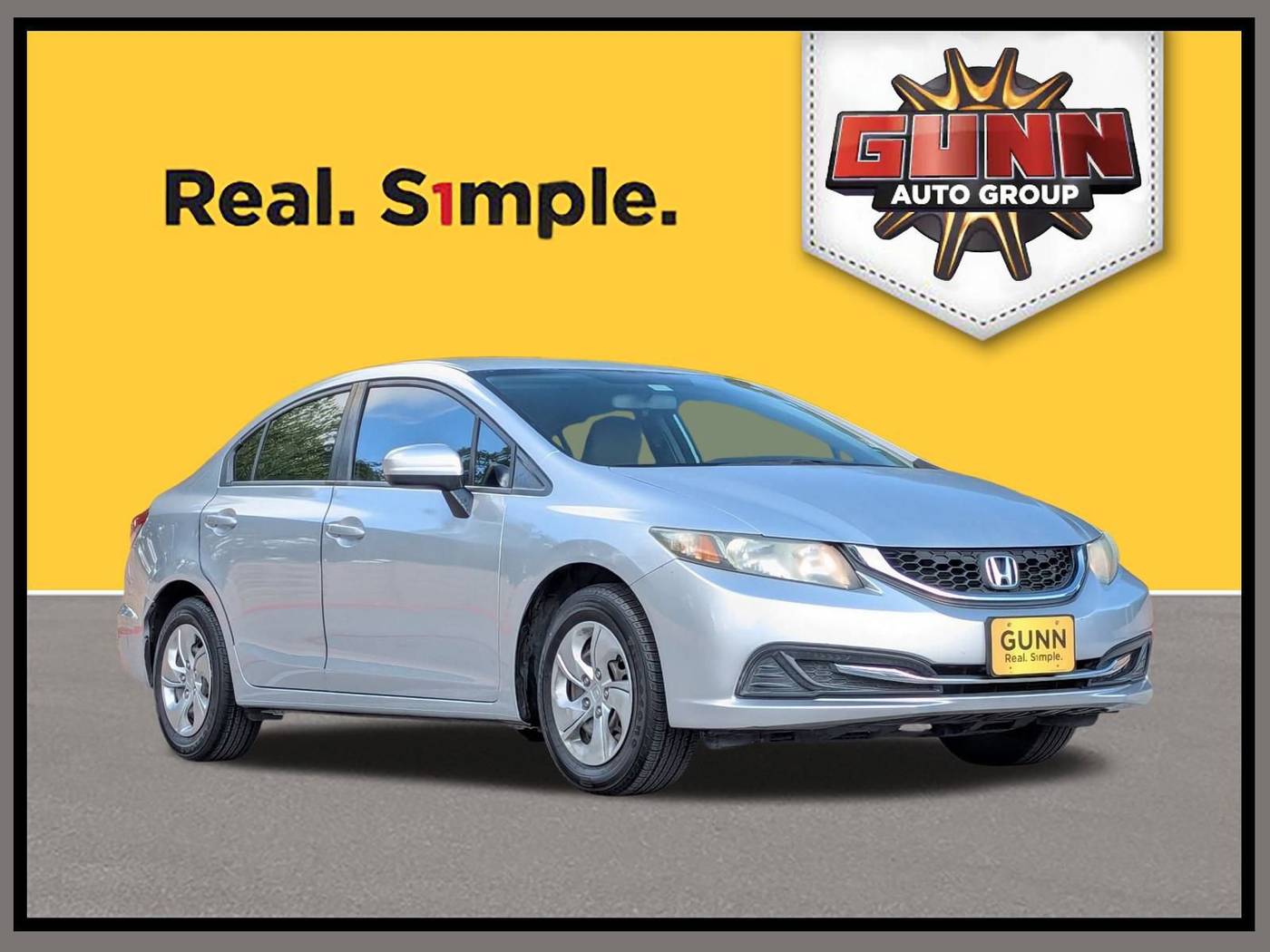 2015 Honda Civic LX — Sedan — 80,247 mi — San Antonio, TX