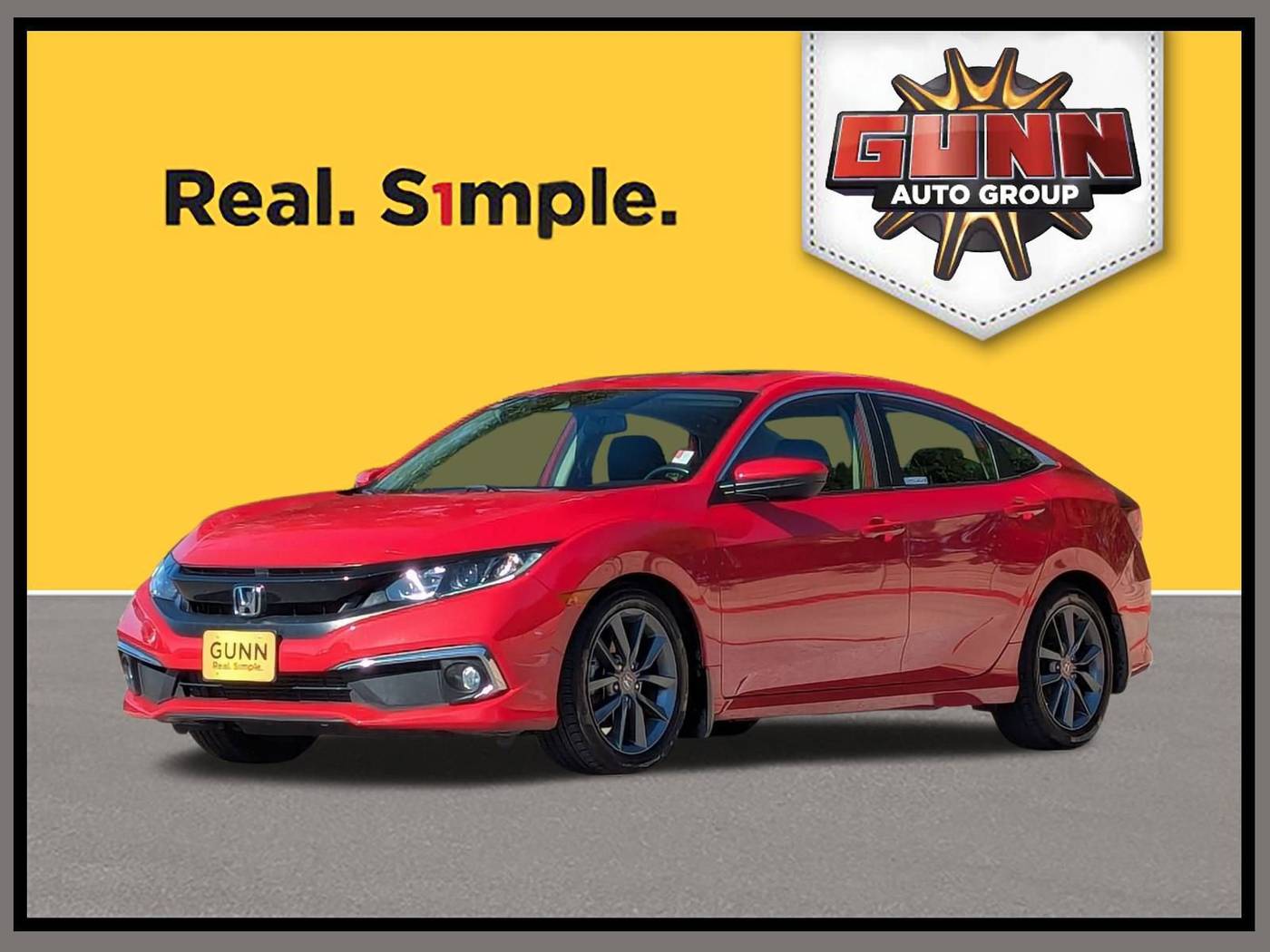 2019 Honda Civic EX — Sedan — 77,479 mi — San Antonio, TX