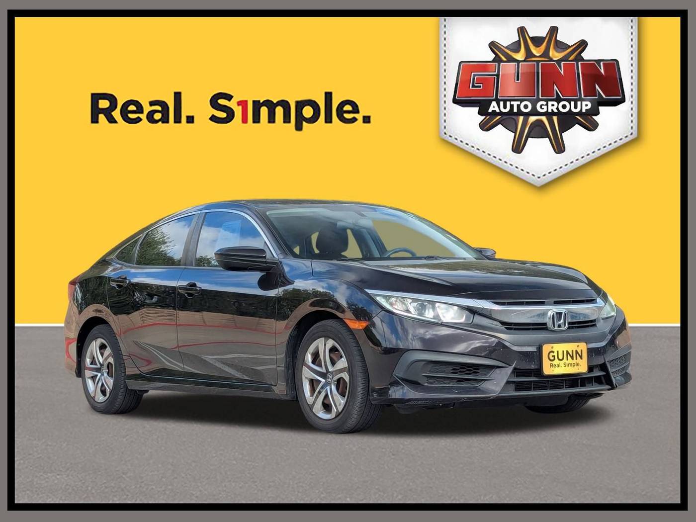 2016 Honda Civic LX — Sedan — 88,796 mi — San Antonio, TX