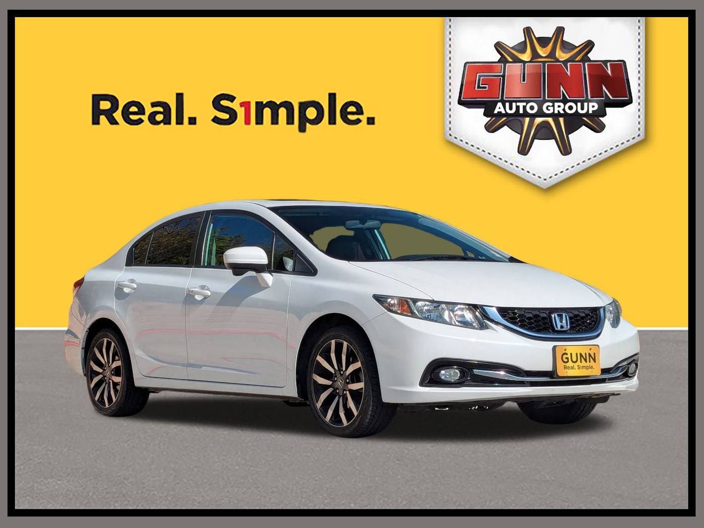 2015 Honda Civic EX-L — Sedan — 102,508 mi — San Antonio, TX