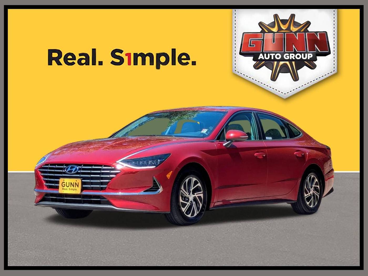2023 Hyundai Sonata Hybrid Blue — Sedan — 7,475 mi — San Antonio, TX