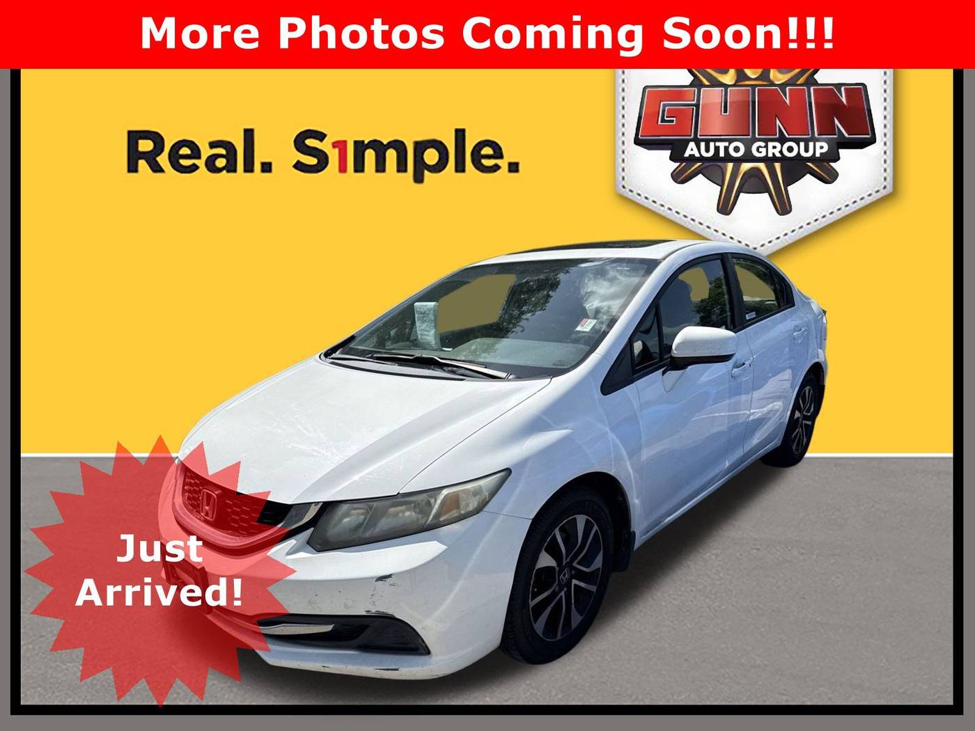 2015 Honda Civic EX — Sedan — 89,796 mi — San Antonio, TX