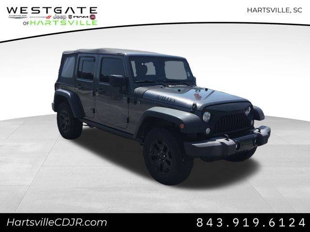 2018 Jeep Wrangler Willys Wheeler W — SUV — 127,018 mi — Hartsville, SC